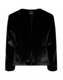 DESIRES Boanna Jacket Ecopelliccia Black Nero 9199623 - Nero