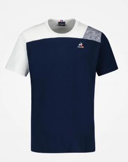 LE COQ SPORTIF T-shirt Bicolore Saison 1 - Blu